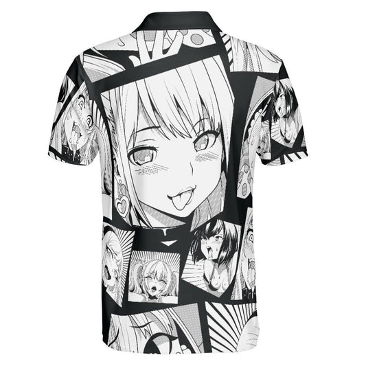 Naughty Anime Polo Shirt