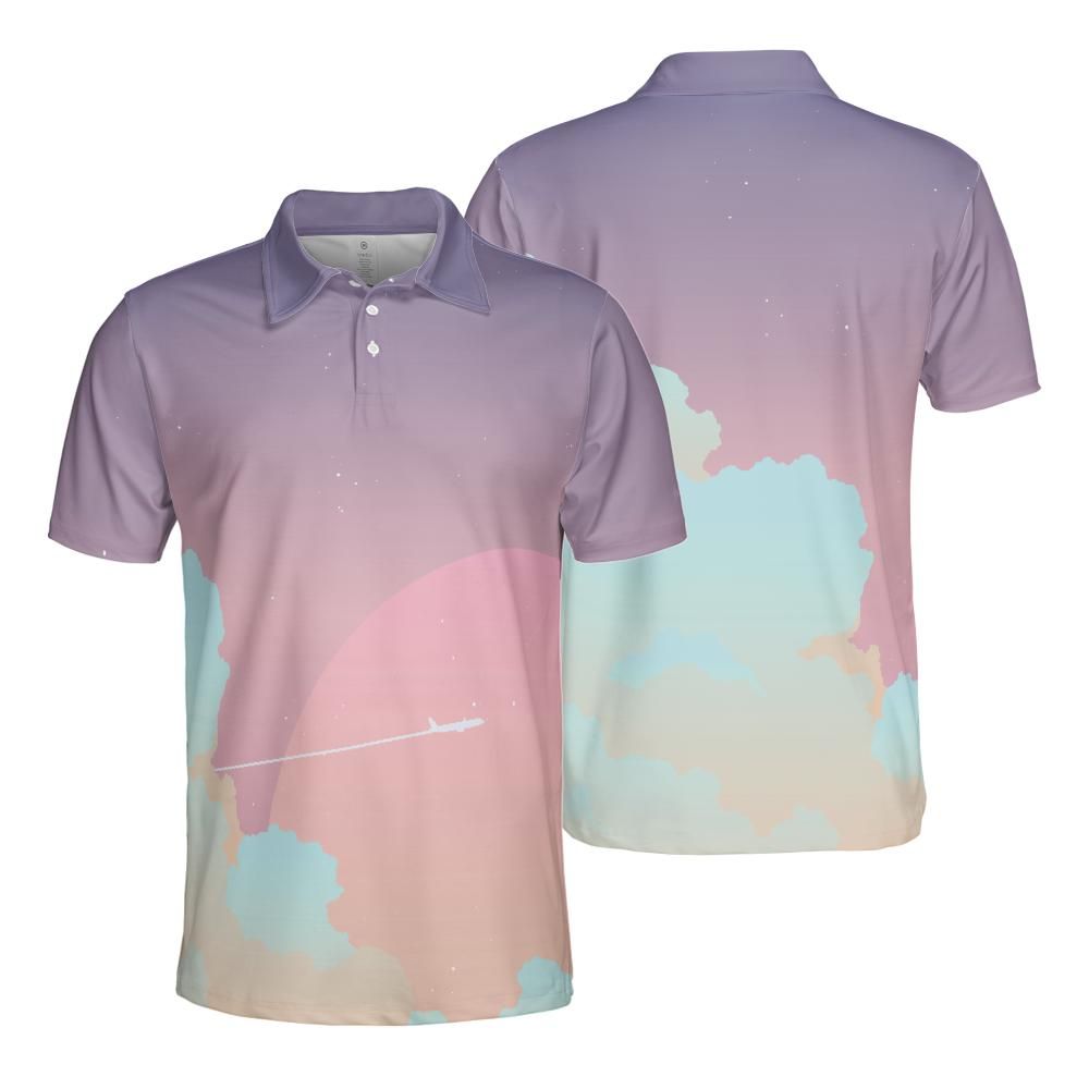 Pastel Voyage Polo Shirt