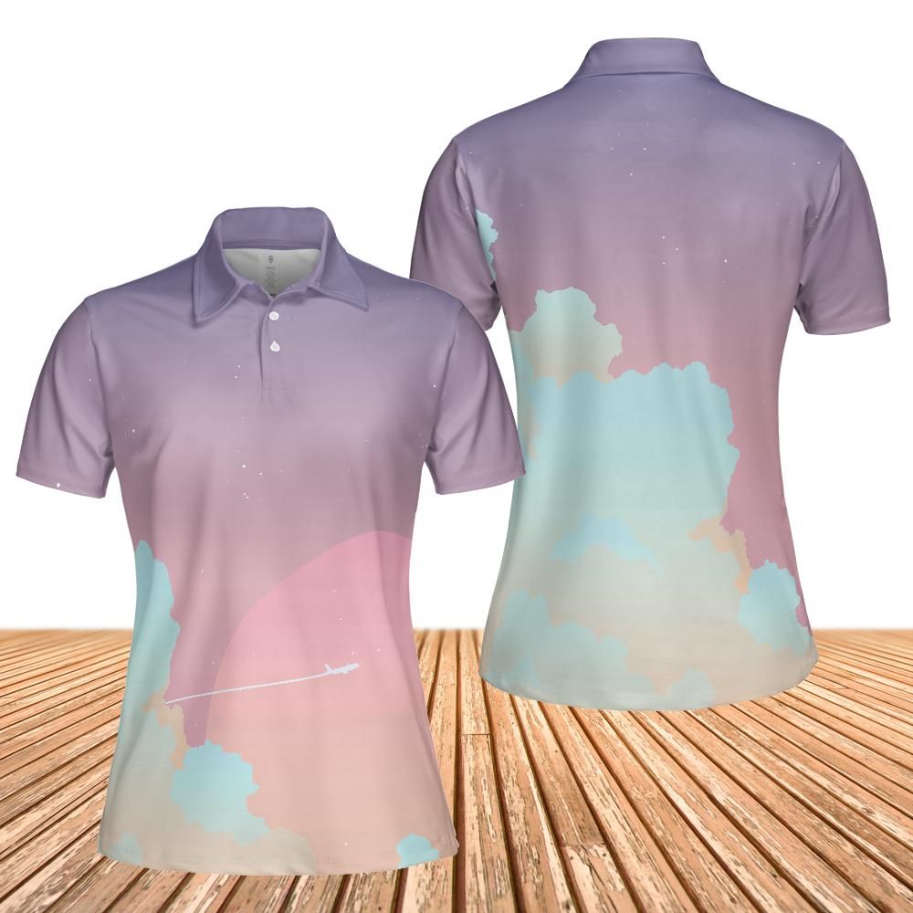 Pastel Voyage Women's Polo Shirt