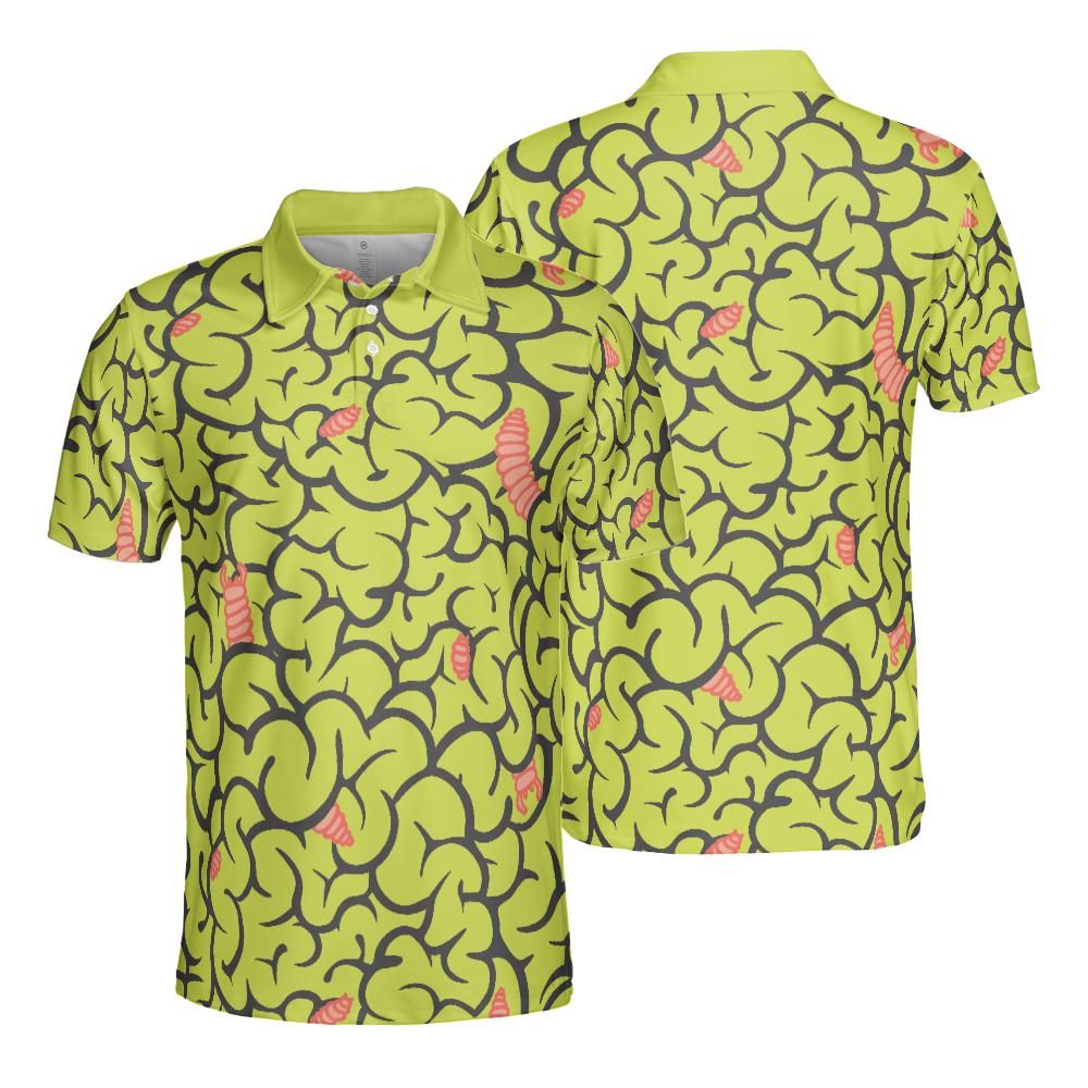 Zombie Brains Polo Shirt
