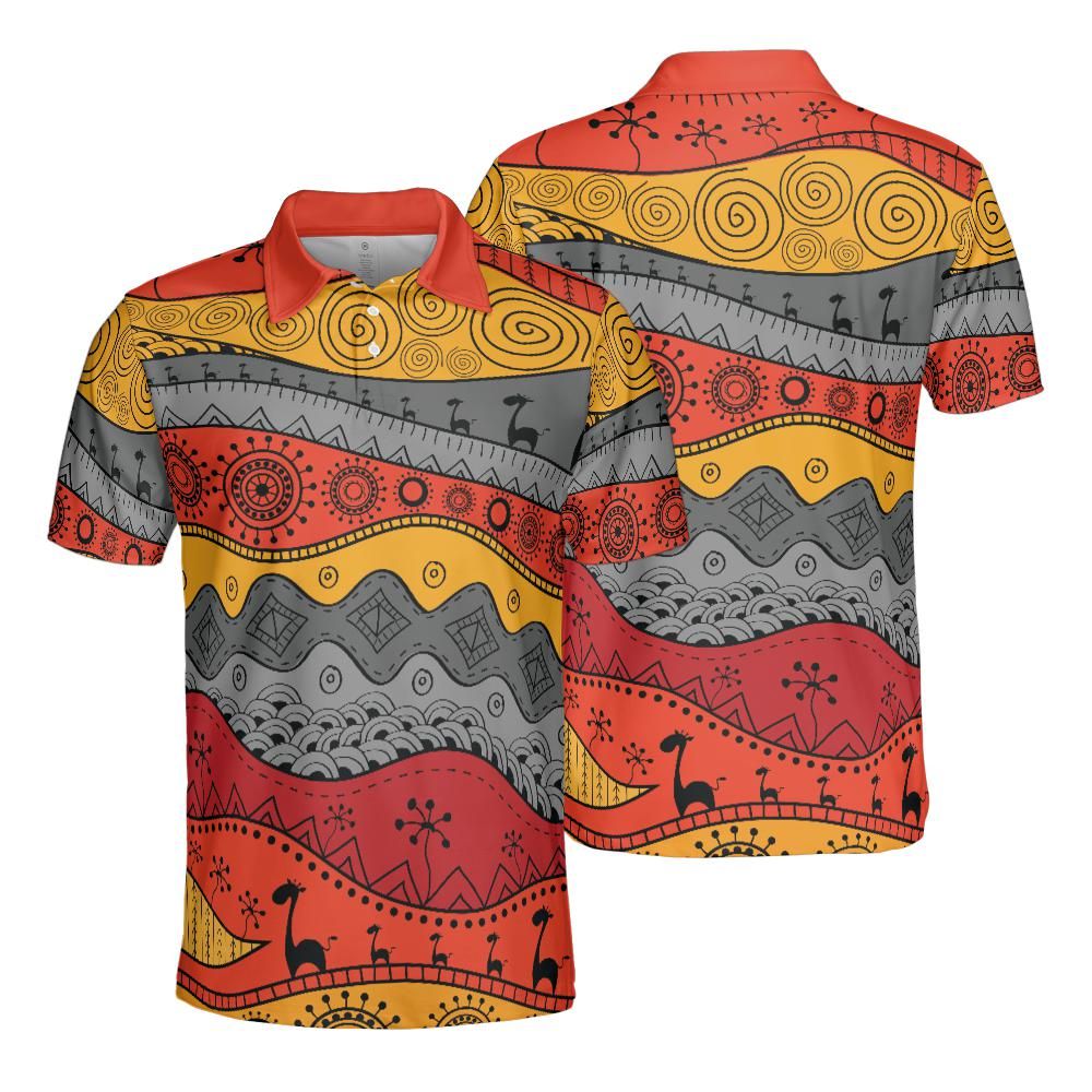 African Layers Polo Shirt