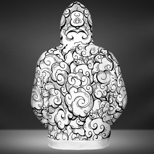 Asian Clouds Premium Unisex Zip Hoodie