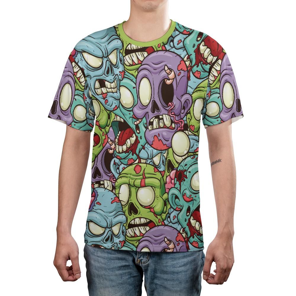 Zombie Heads Unisex Comfort T-Shirt