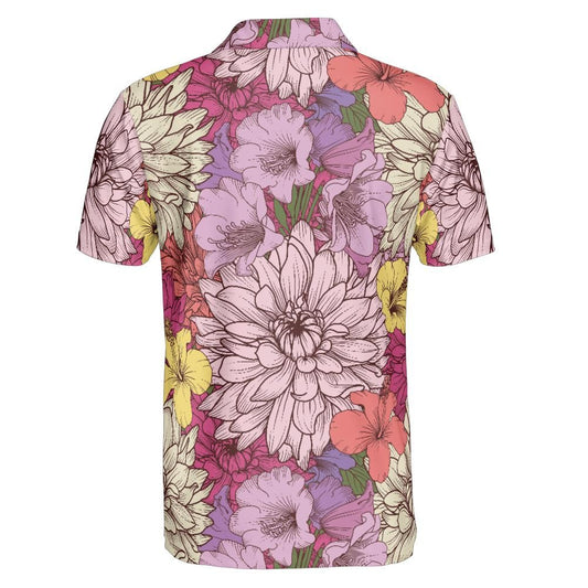Floral Bloom Polo Shirt
