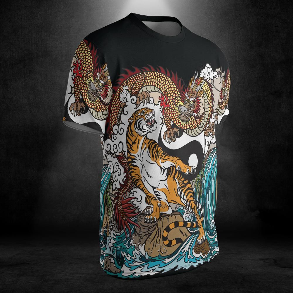 Tiger Versus Dragon Unisex Comfort T-Shirt