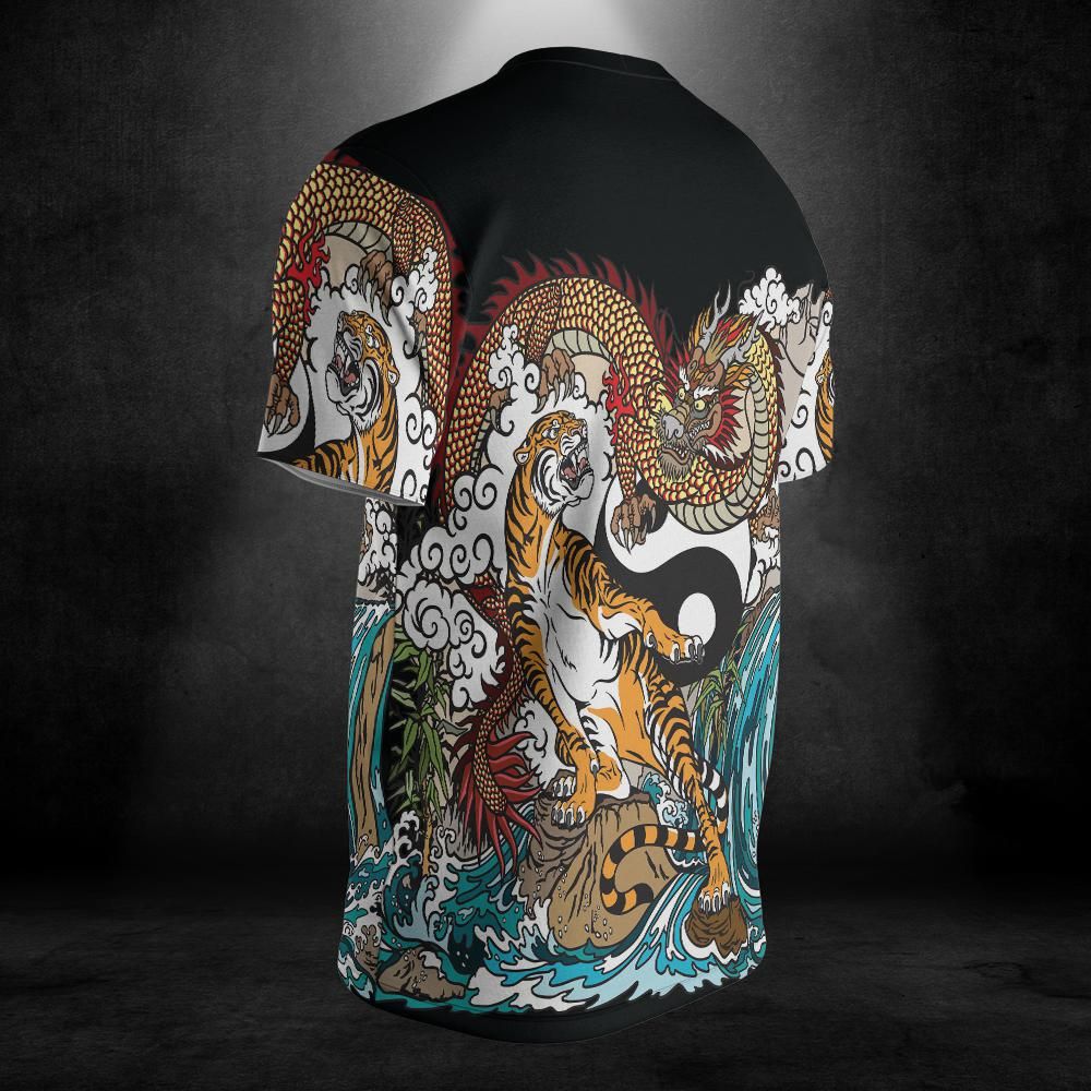 Tiger Versus Dragon Unisex Comfort T-Shirt