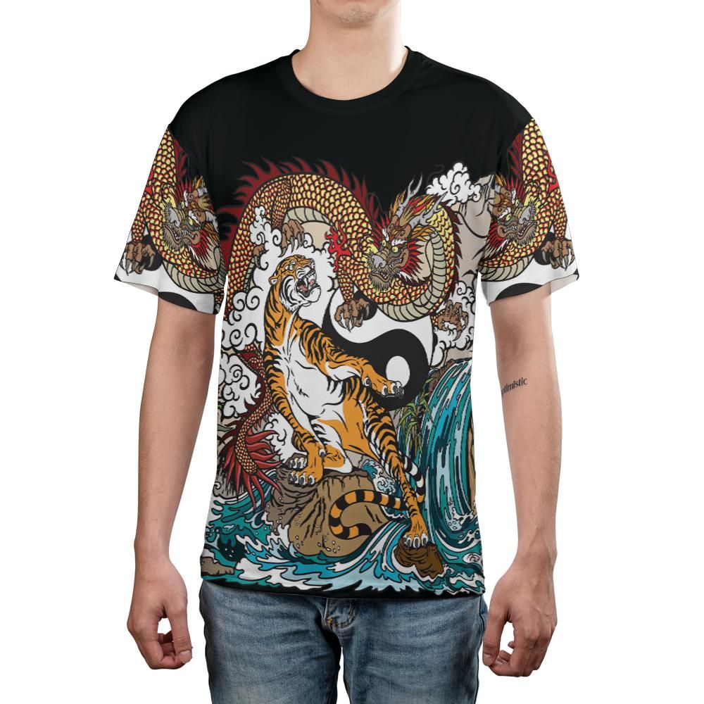 Tiger Versus Dragon Unisex Comfort T-Shirt
