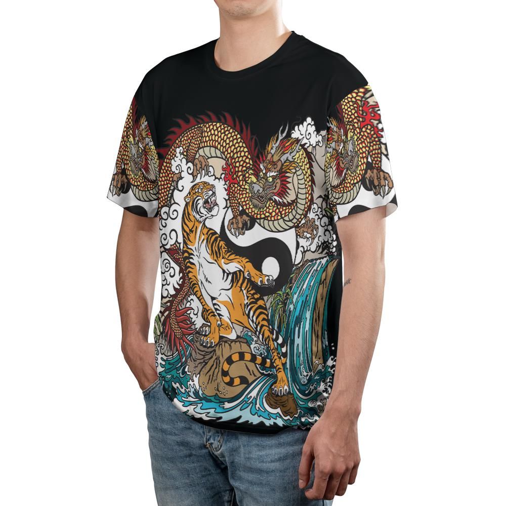 Tiger Versus Dragon Unisex Comfort T-Shirt