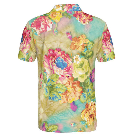Flower Garden Polo Shirt