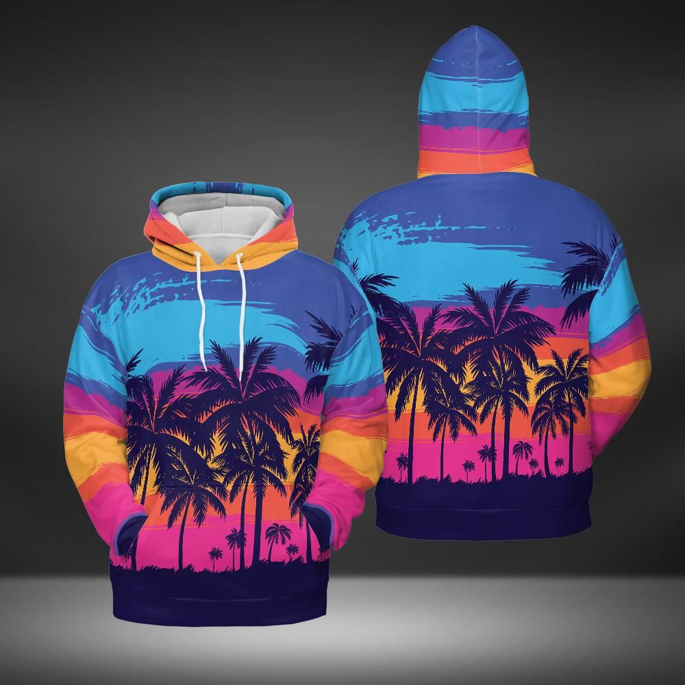 Tropical Sunset Premium Unisex Hoodie