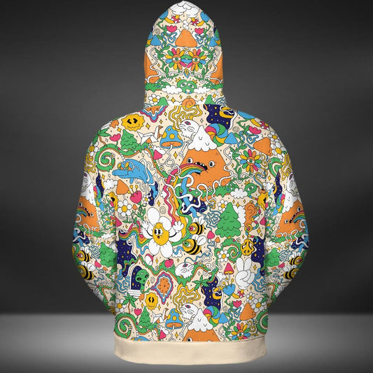 Mushroom Trip Premium Unisex Hoodie