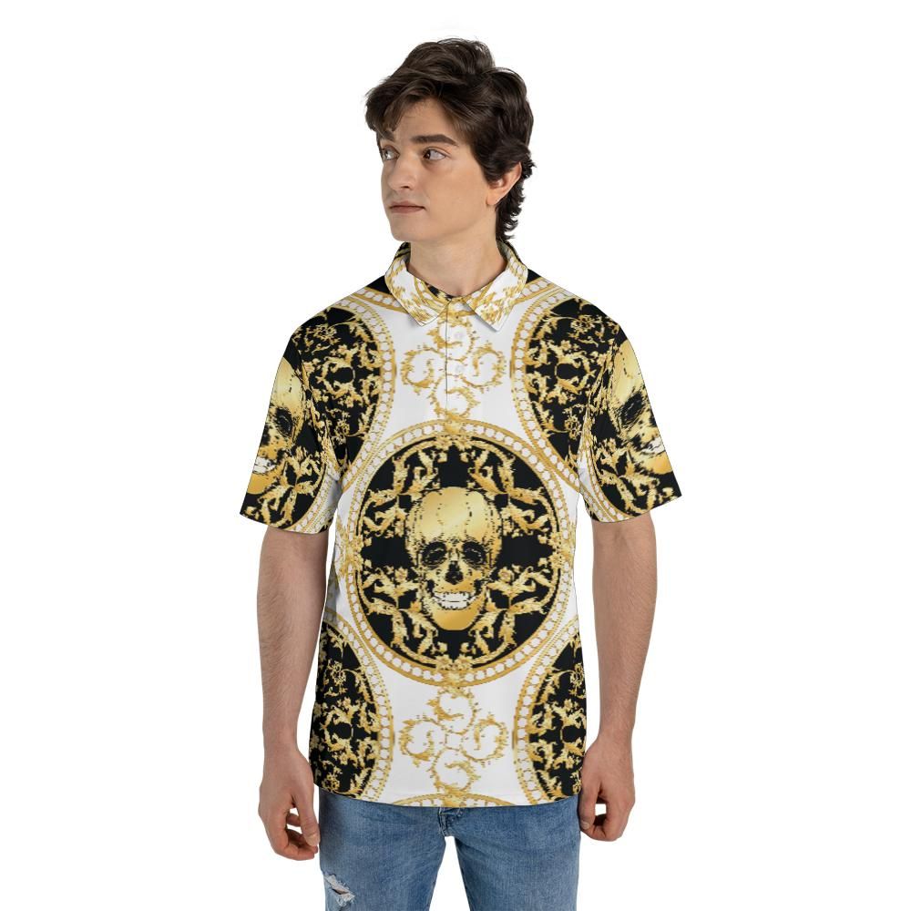 Skull Luxury Premium Polo Shirt