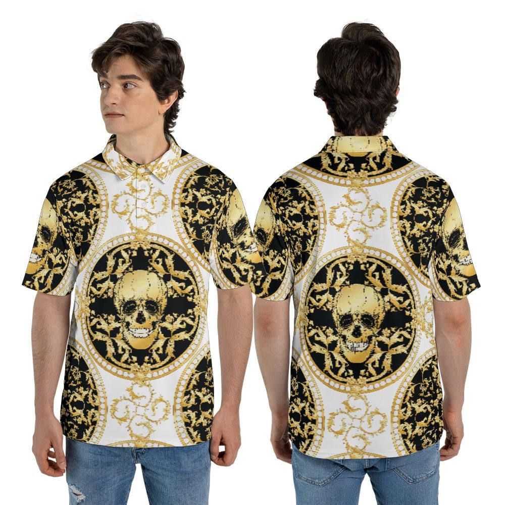 Skull Luxury Premium Polo Shirt