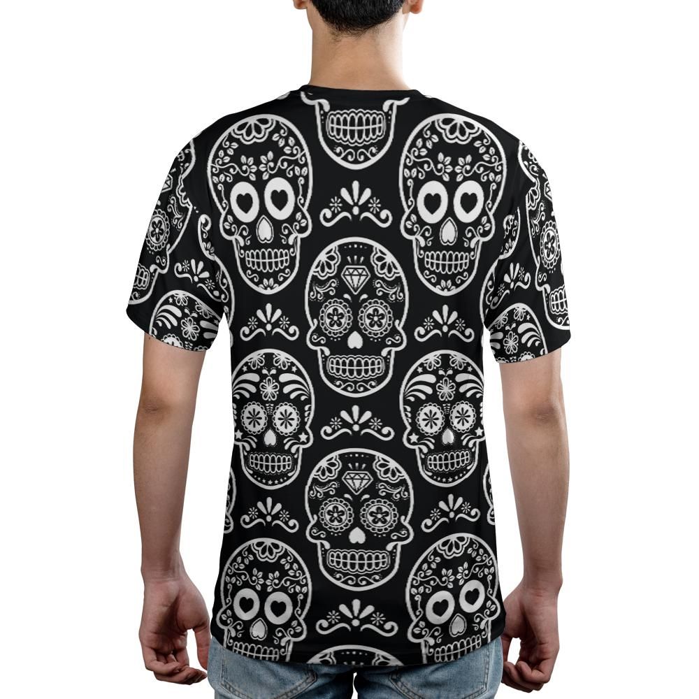 Black & White Calavera Unisex Comfort T-Shirt