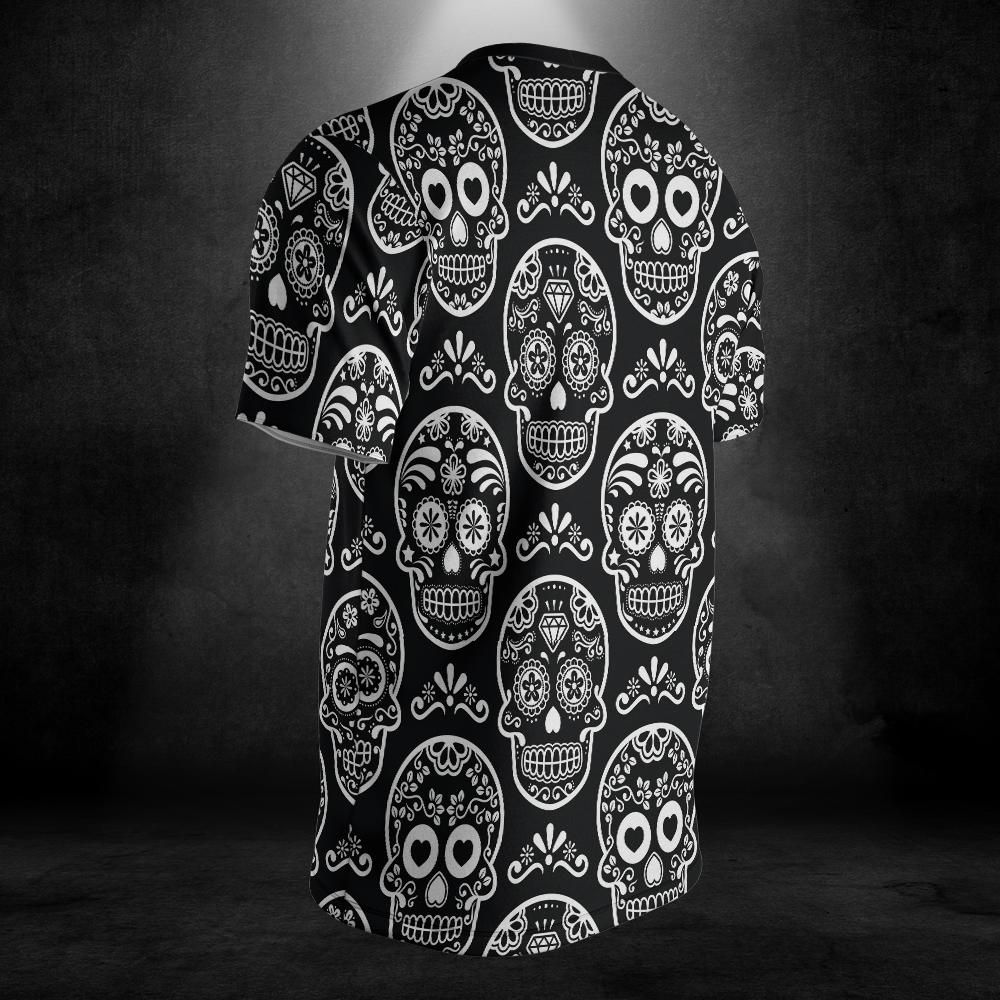 Black & White Calavera Unisex Comfort T-Shirt