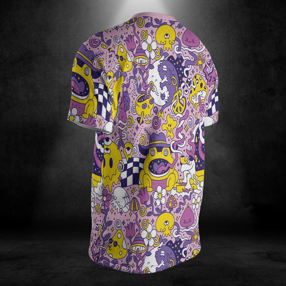 Purple Psychedelic Unisex Comfort T-Shirt