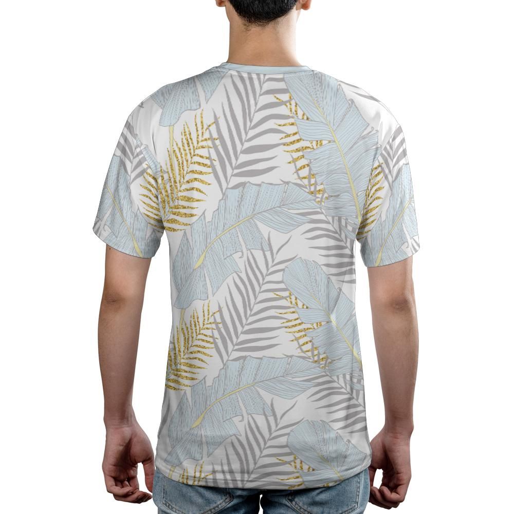 Blue Banana Leaves Unisex Comfort T-Shirt