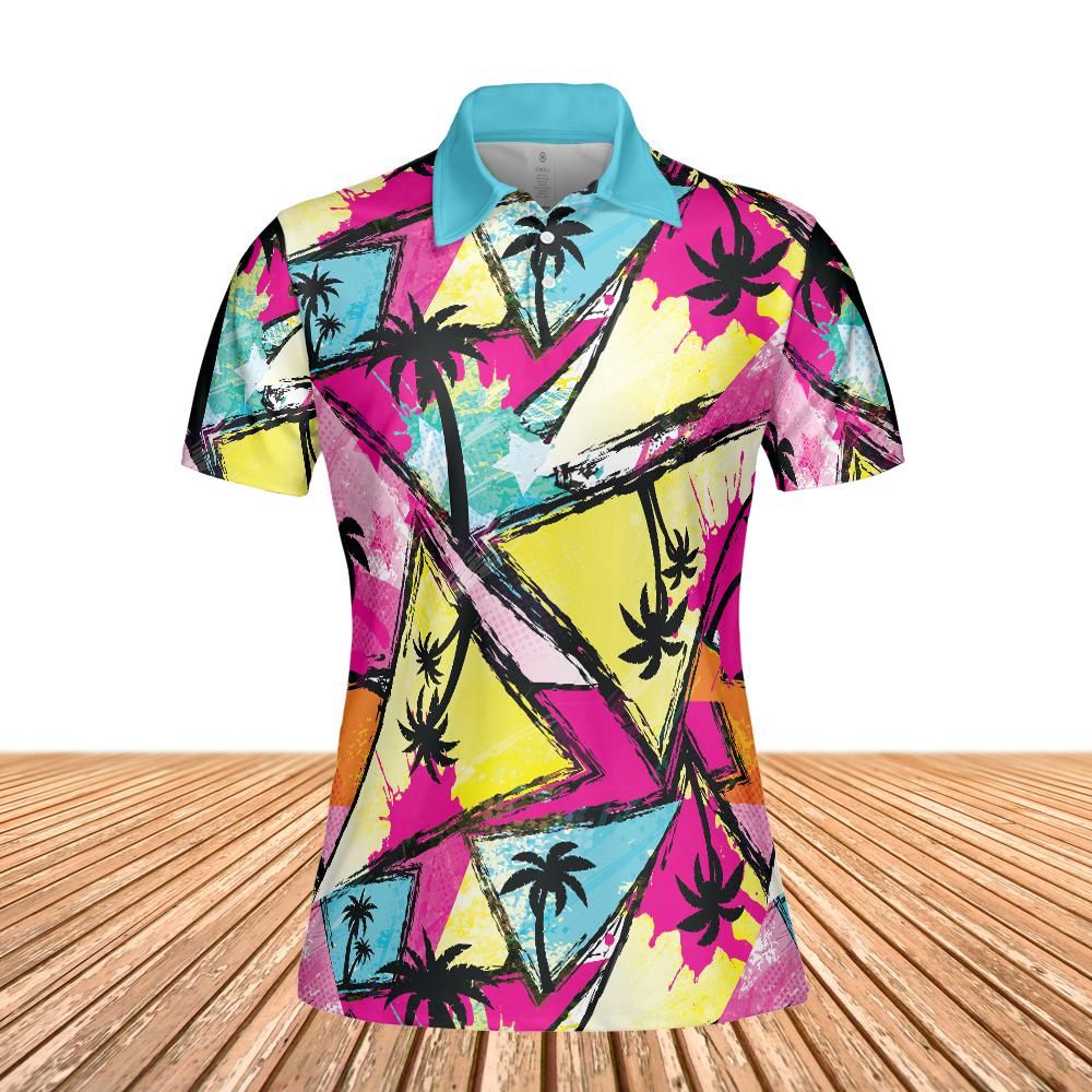 Tropical Geometry Women's Polo Shirt