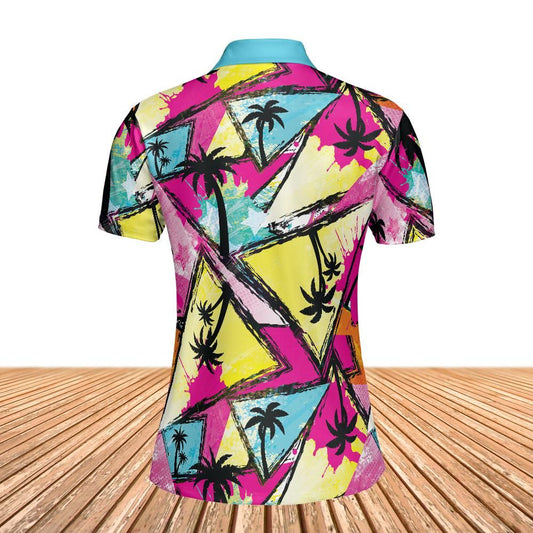 Tropical Geometry Women's Polo Shirt