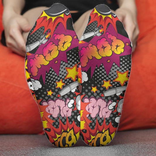 Comic Bomb Socks