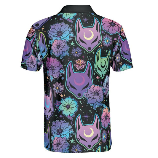 Mystic Fox Mask Polo Shirt