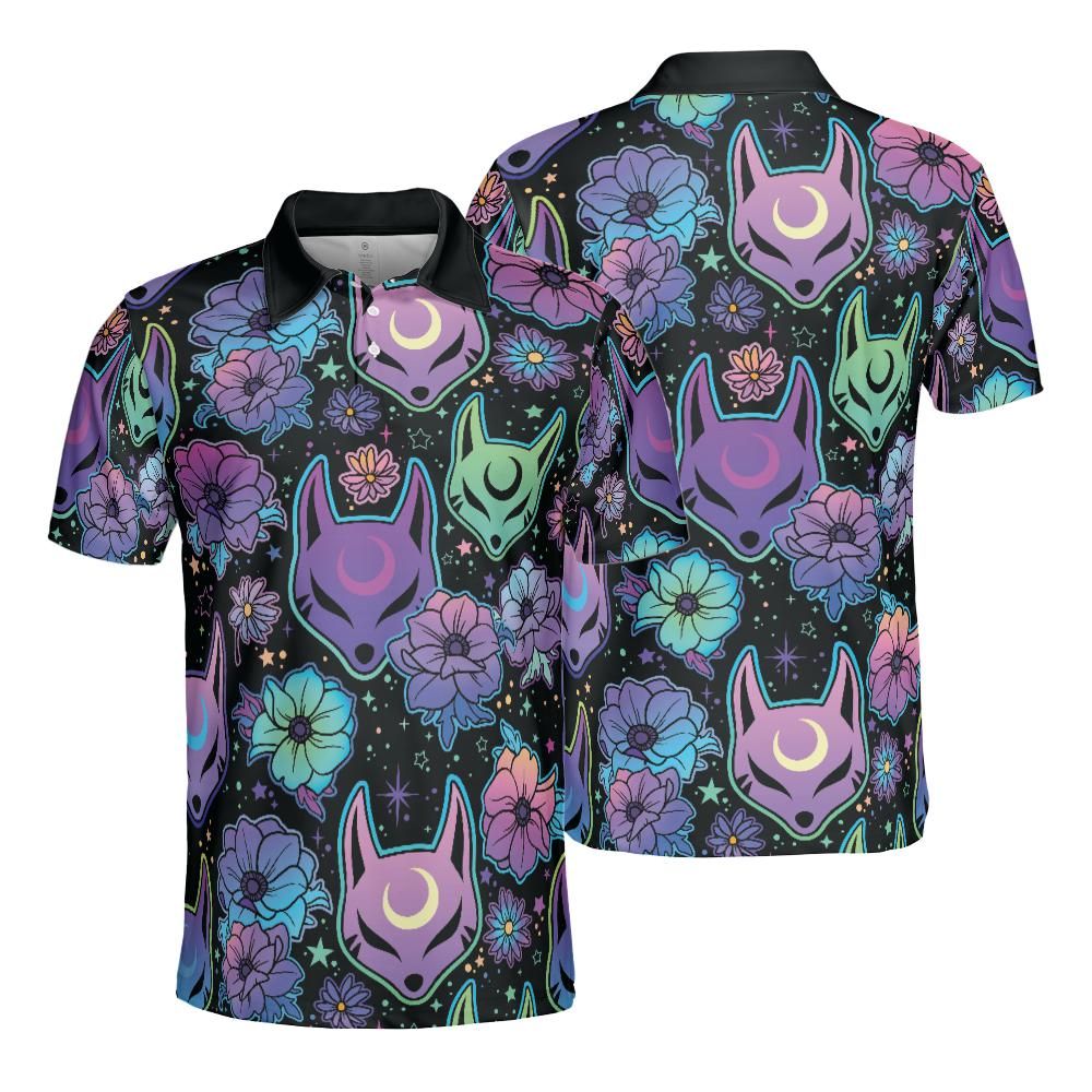 Mystic Fox Mask Polo Shirt