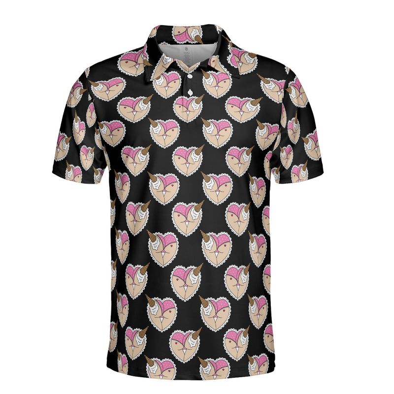 Ice Cream On Cheeks Polo Shirt