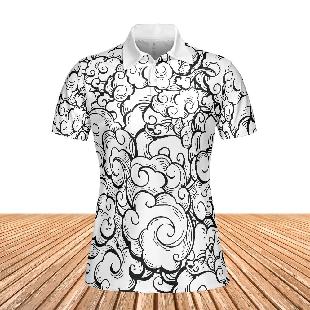 Asian Clouds Women's Polo Shirt