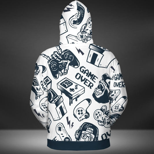 Game Over Premium Unisex Hoodie