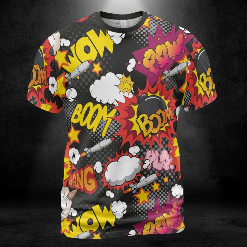 Comic Bomb Unisex Comfort T-Shirt