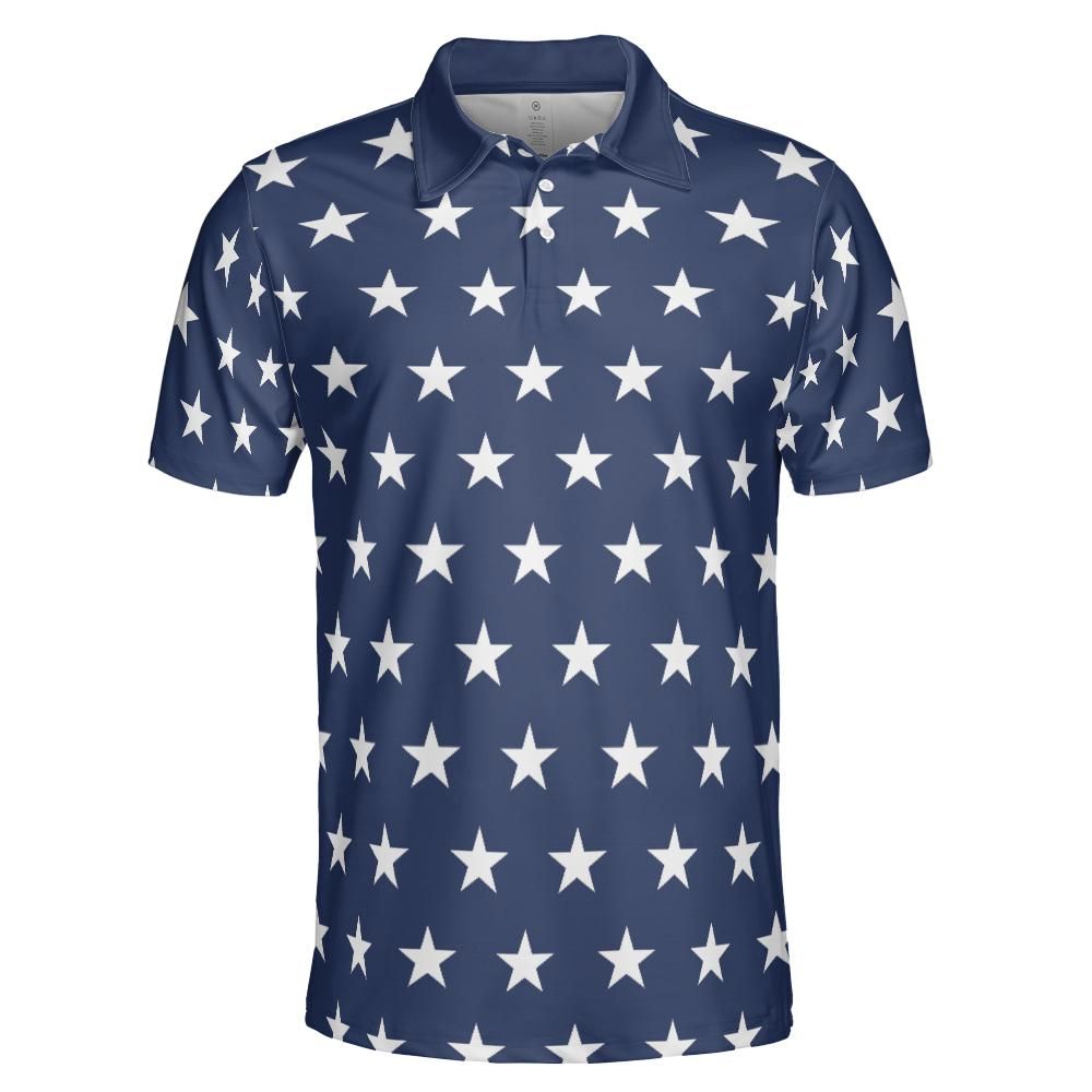 White Stars Polo Shirt
