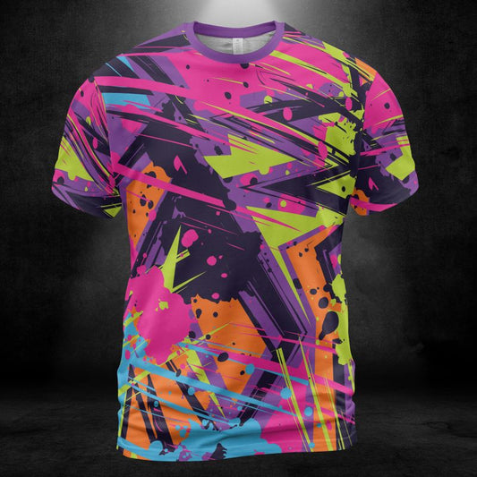 Abstract Zigzag Unisex Comfort T-Shirt