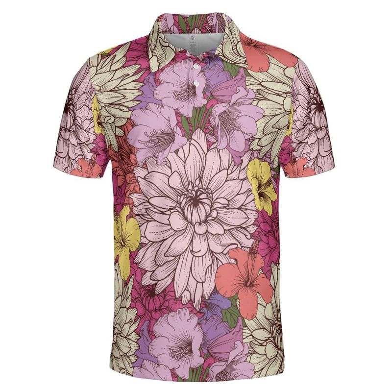 Floral Bloom Polo Shirt