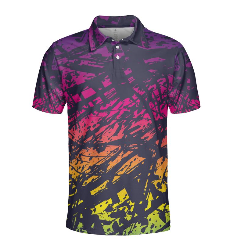 Crazy Gradient Polo Shirt