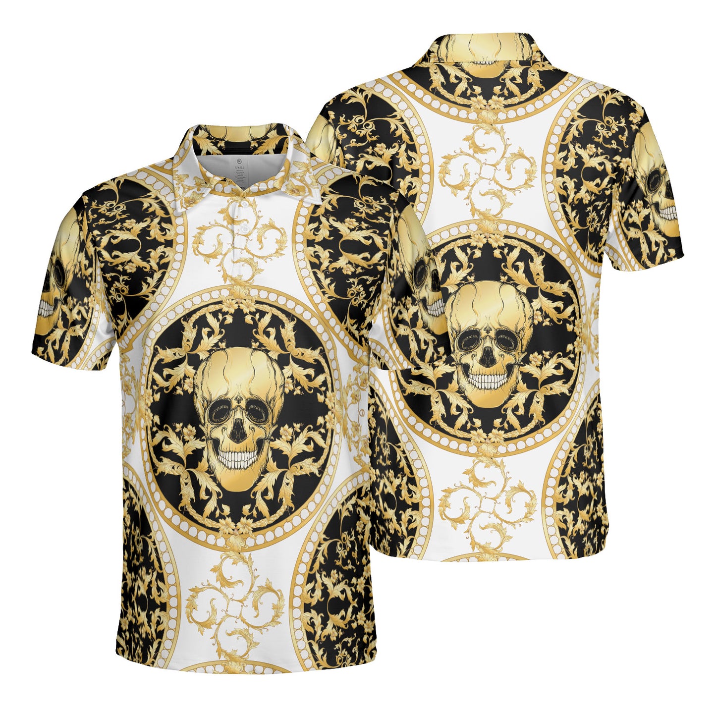 Skull Luxury Premium Polo Shirt