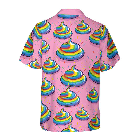 Unicorn Poop Button Up Shirt