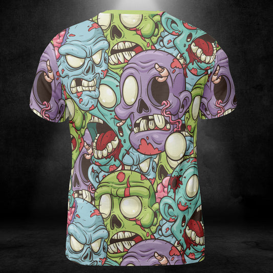 Zombie Heads Unisex Comfort T-Shirt