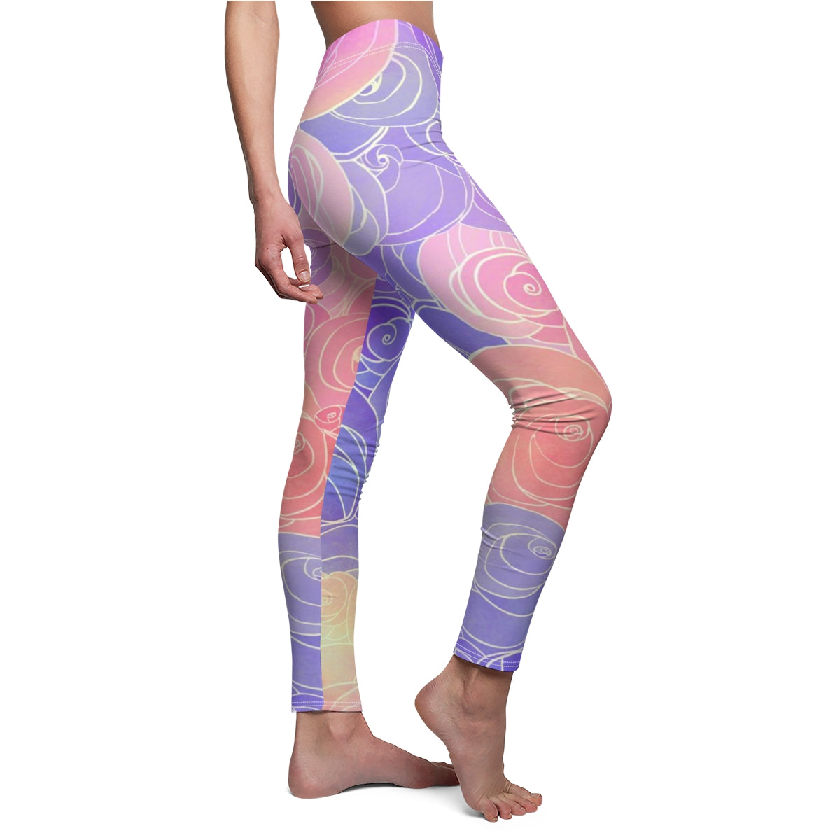 Pastel Clouds Women's Leggings