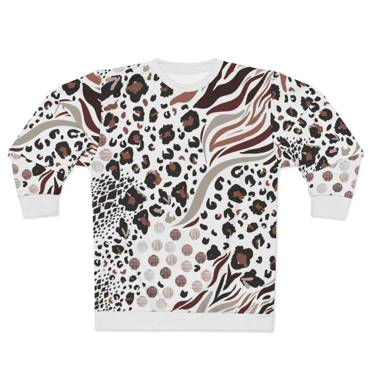 Mixed Animal Print Unisex Unisex Sweatshirt