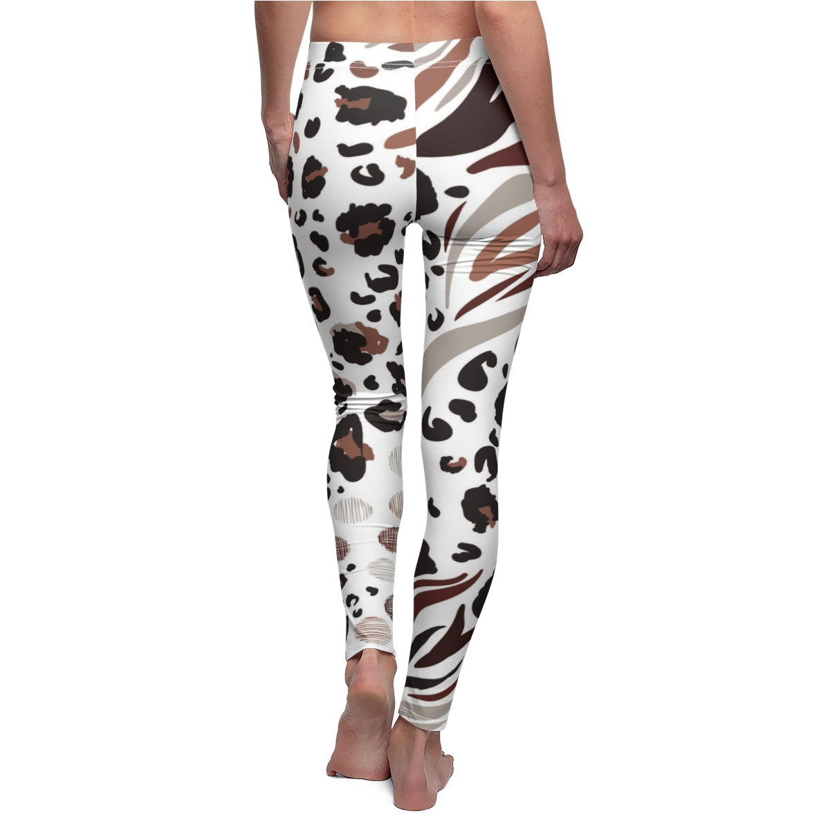 Mixed Animal Print Women's Leggings