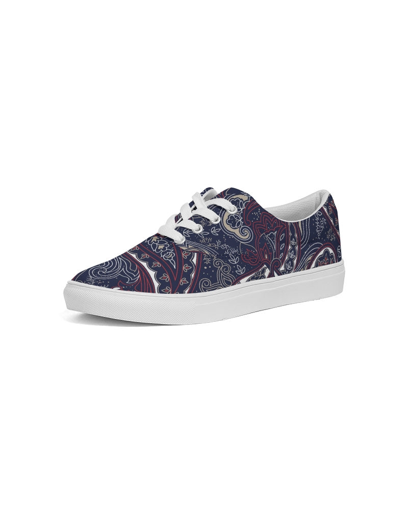 Paisley Beauty Women's Lace Up Canvas Shoe