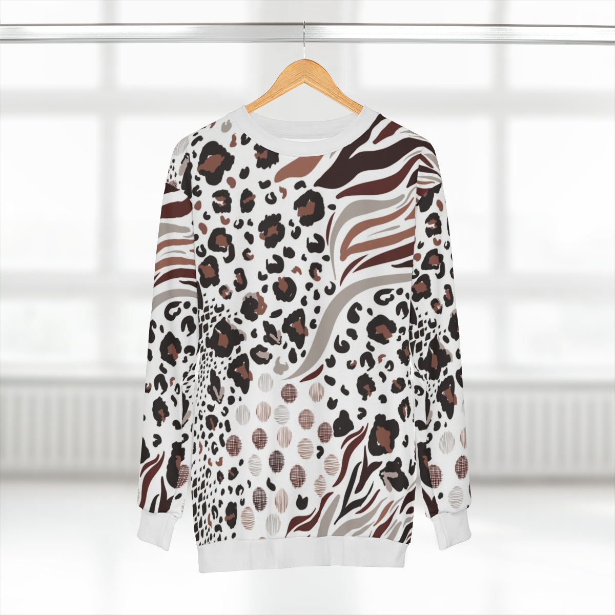 Mixed Animal Print Unisex Unisex Sweatshirt