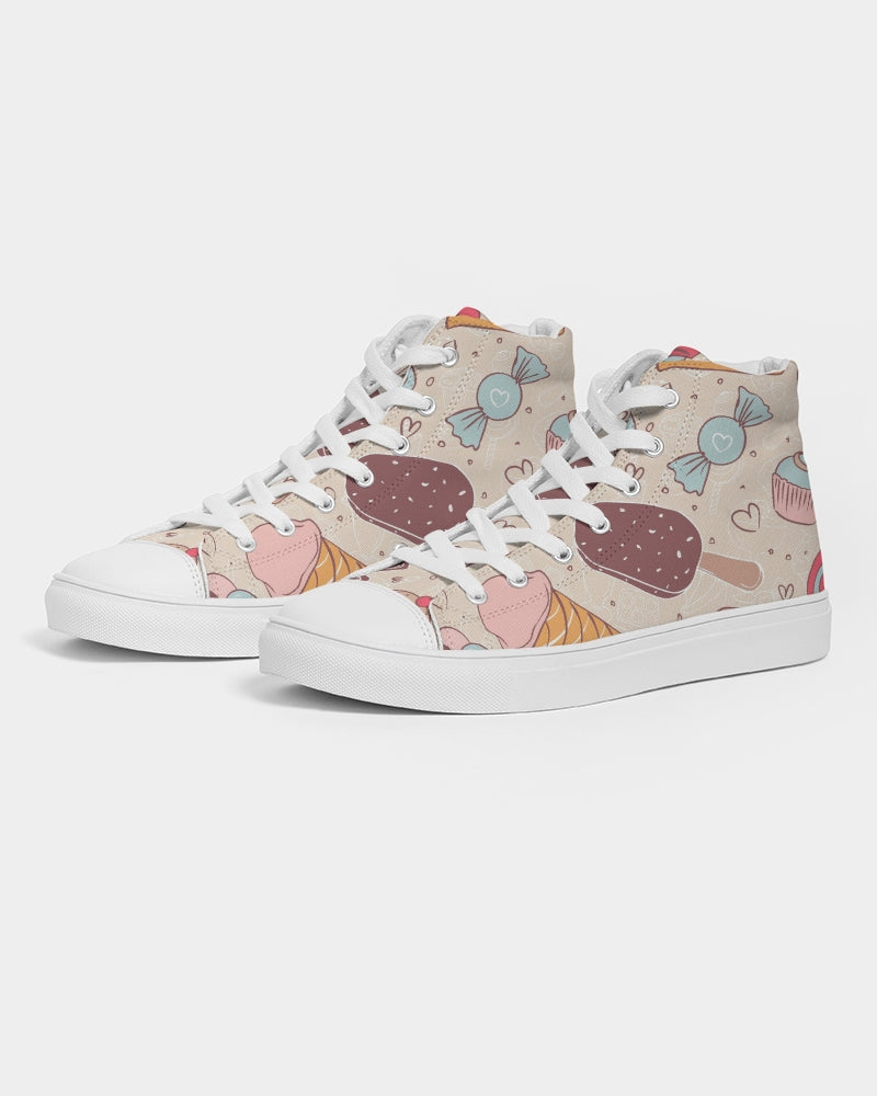 Sweet Tooth Men's High Top Canvas Shoe