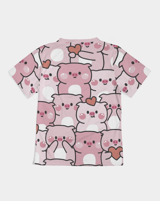 Cute Pigs Kids All-Over Print Tee