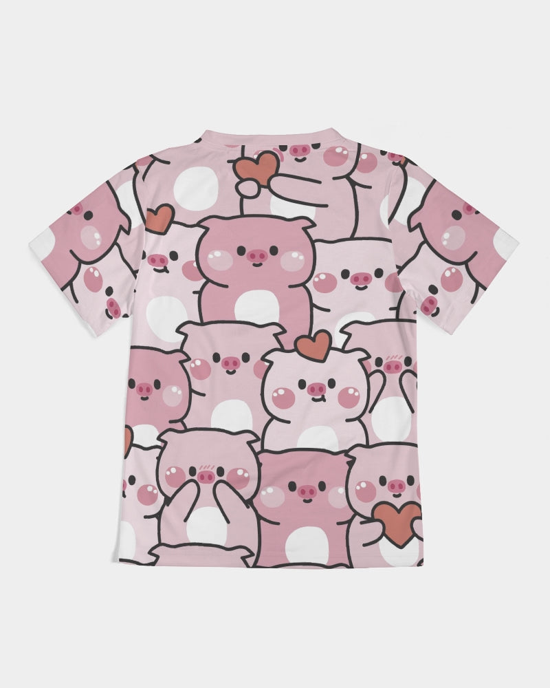 Cute Pigs Kids All-Over Print Tee