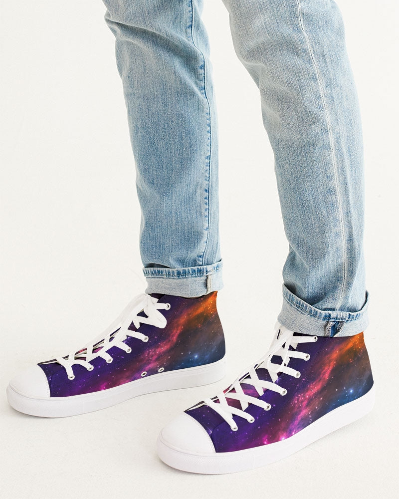 Deep Space Men's High Top Canvas Shoe