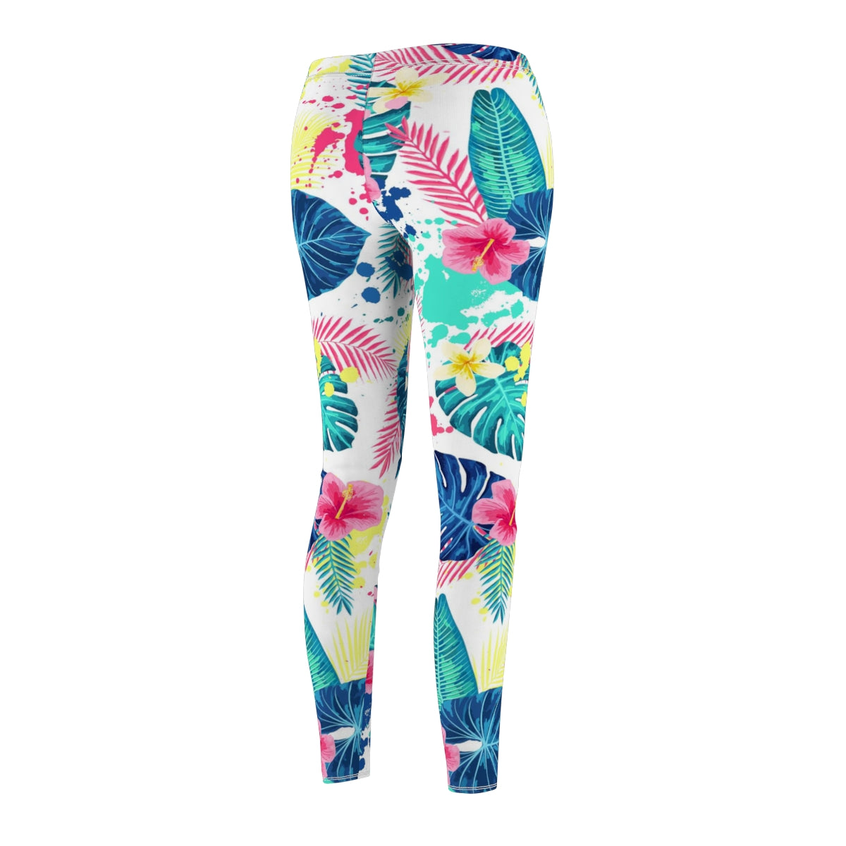 Abstract Palm Leaves Women's Leggings