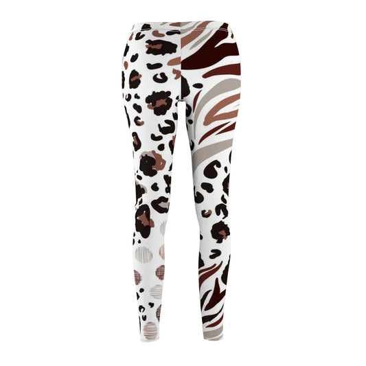 Mixed Animal Print Women's Leggings