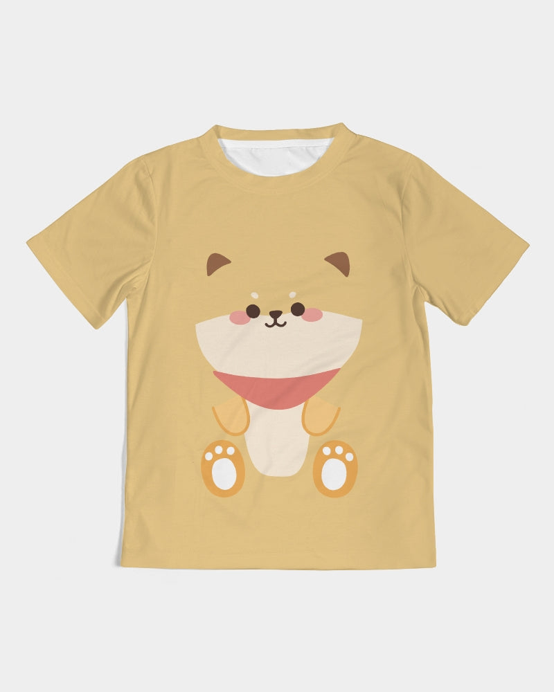 Shiba Inu Dog background Kids All-Over Print Tee