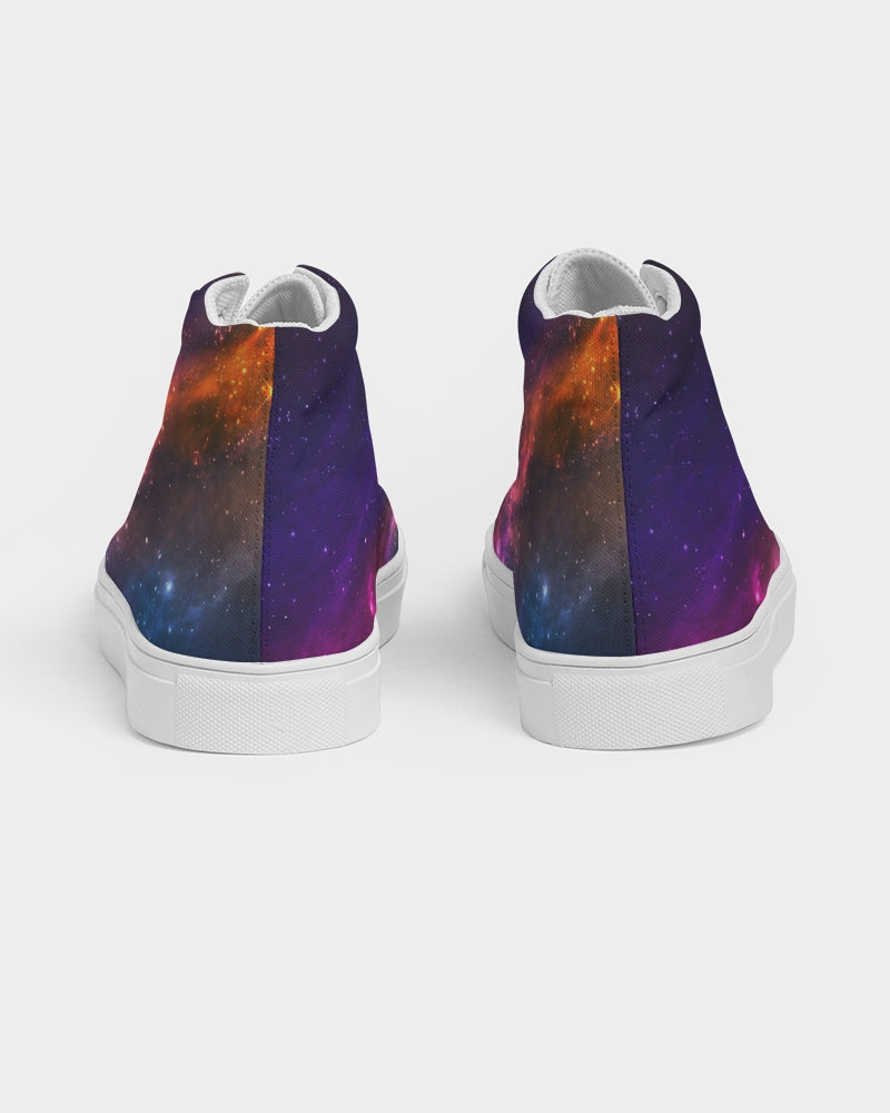 Deep Space Men's High Top Canvas Shoe